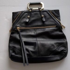Cynthia Rowley Black Purse/Tote Stunner